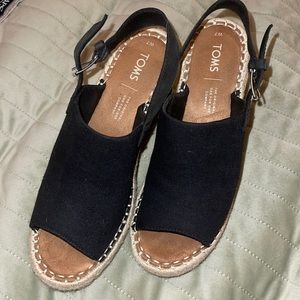 Perfect condition womens Tom wedges